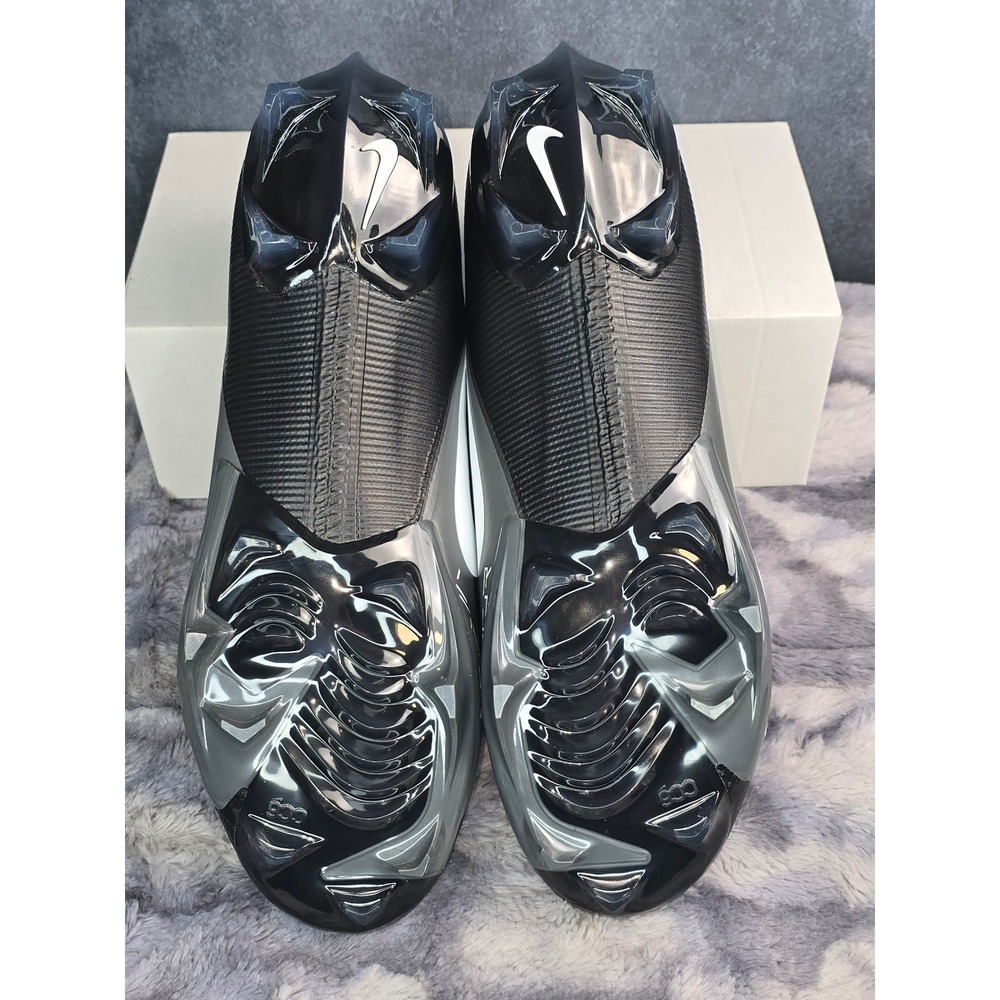 NEW‎ Nike Vapor Edge Pro 360 2 Black White Football Cleats Mens 13 DA5456-010 - Picture 6 of 6